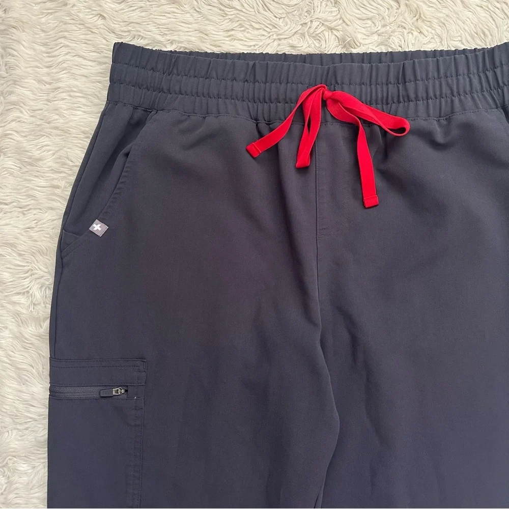 Figs Scrub Pants Zamora Jogger Technical Collection W20SW2028 Charcoal Gray Sz L - Picture 5 of 12